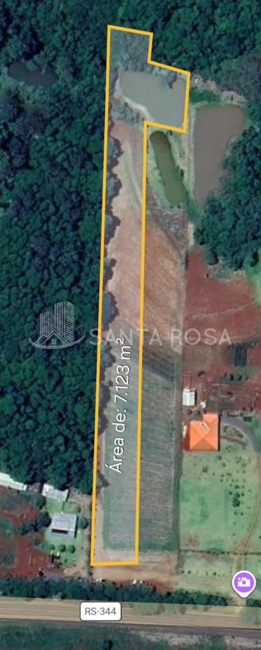 Chácara/ Sítio às margens da RS 344